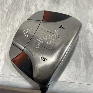 Callaway FT-i Squareway 3 Wood 15 degree Fujikura Fit-On Stiff Shaft - Picture 1 of 13
