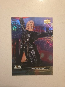 TAYA VALKYRIE 2024 UPPER DECK AEW GOLD PYRO #20 SSP 06/35 - Picture 1 of 4
