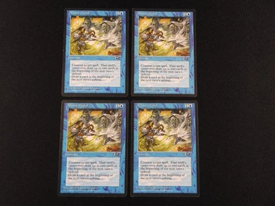 4x Arcane Denial (Sword) MP [Alliances] Mtg Magic Free Tracking! - Image 1 of 2