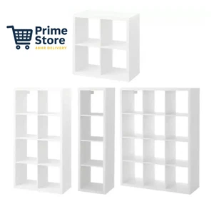 IKEA Kallax Shelving unit Bookcase Storage Organizer Large Display Wall Shelf - Picture 1 of 7