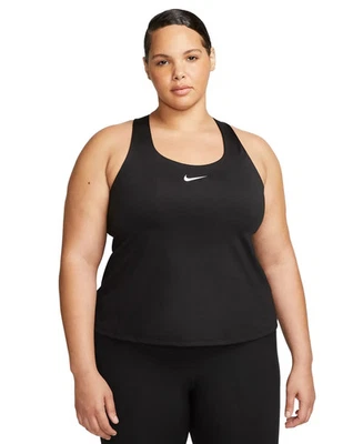 Top para mujer Nike talla grande talla 2X activo soporte medio acolchado Foto 1 de 3