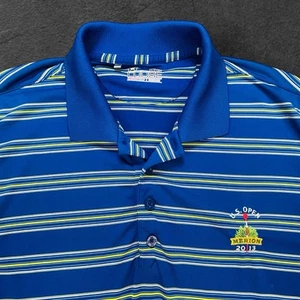 Polo uomo Under Armour Heat Gear taglia Large 2013 Merion IS ricamo aperto - Foto 1 di 7