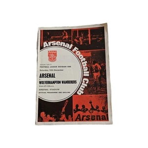 ARSENAL v Wolverhampton Wanderers 12 December 1970, Division One, Title Winners. - Picture 1 of 4