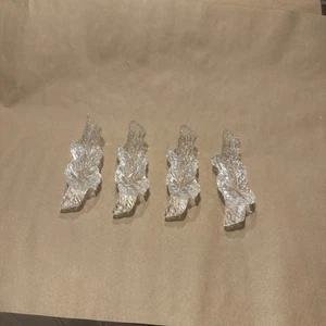 4 Marine Knoten Kristall Briefbeschwerer von Baccarat - Bild 1 von 14