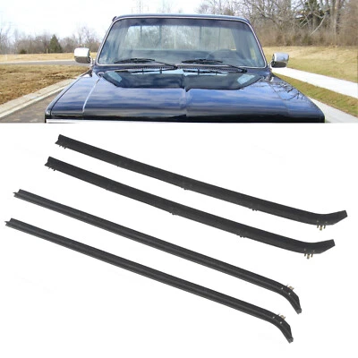 Kit de sellado de resistencia para ventana de puerta de repuesto para camioneta Chevrolet GMC 89-91 4x Foto 1 de 4