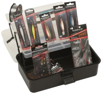 Kinetic Tackle Box Big Kit Saltwater Köder-Set mit Box Einsteiger-Set Blinker - Bild 1 von 3