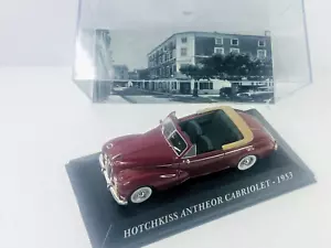 IXO 1953 HOTCHKISS ANTHEOR CABRIOLET 1:43 ORIGINAL DISPLAY CASE NICE PREOWNED - Picture 1 of 12
