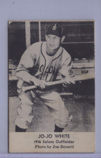 1946 Sunbeam Sacramento Solons Jo-Jo White  Blue Sumbeam Variation