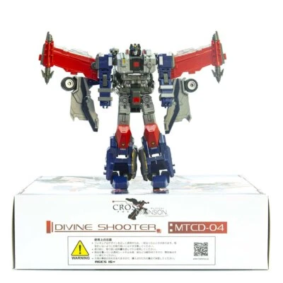 Maketoys Cross Dimension Series MTCD-04 Divine Shooter God Ginrai Trailer Figure - Image 1 of 4