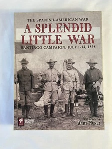 A SPLENDID LITTLE WAR 2ª Ed Santiago Campaña Legión Wargames Tablero SIN PERFORAR - Imagen 1 de 3