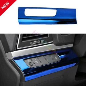 For Hyundai Elantra 2017-2020 Titanium Blue Headlight Button Frame Cover Trim 1X - Picture 1 of 13