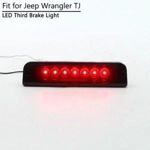 For Jeep Wrangler TJ 1997-2006 LED Third 3rd Tail Brake Light Rear Stop Lamp New - Picture 1 of 10