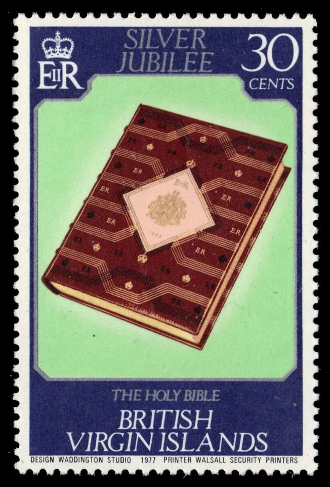 ISLAS VÍRGENES 318 (SG365) - Jubileo de Plata Reina Isabel II (PF90915) Foto 1 de 1