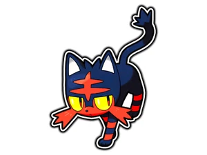 Litten Waterproof Vinyl Sticker Decal Die-Cut - Picture 1 of 1
