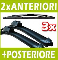 COPPIA di parti anteriori standard Parabrezza Spazzole Per Peugeot 106 1.5 06//96-10//00