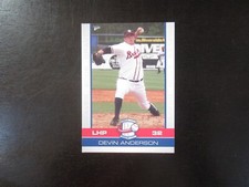 2006 Multi Ad Rome Braves # 2 Devin Anderson Card (B60) Atlanta Braves