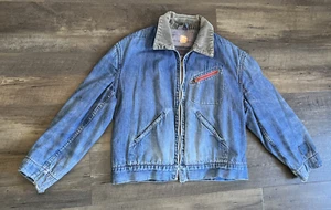 Vintage 40er/50er Jahre ? Wrangler Casey Jones Blanket Lined Denim Jeans Arbeitsjacke 44 - Bild 1 von 24