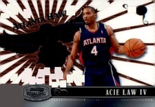 2008-09 Bowman Reflection Acie Law IV Rookie /199 Atlanta Hawks #BL1