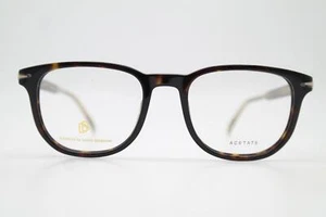 Brille DAVID BECKHAM DB 1123 Braun Gold Oval Brillengestell eyeglasses Neu - Bild 1 von 6