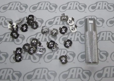 1936-1990 Плимут молдинг, эмблема, украшение, монтажные зажимы с инструментом - Изображение 1 из 4