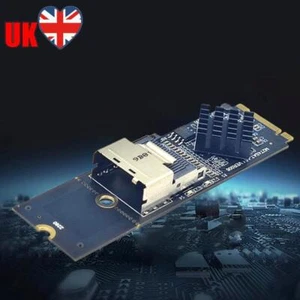 M.2 NVME To Mini SAS SFF-8087 Expansion Card SATA3.0 6Gbps (without Line) - Afbeelding 1 van 11
