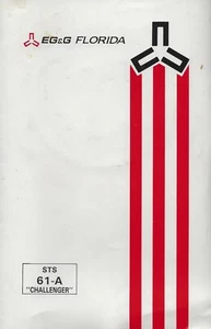 SPACE SHUTTLE STS 61 A   D1  NASA CONTRACTOR EG&G THANK YOU PATCH  - Picture 1 of 2