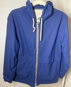 Weatherproof Vintage Rain Jacket Adult Women's M Blue Spring Hooded Pockets - Picture 1 of 10