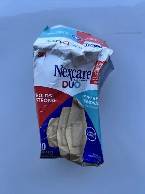 Vendajes Dúo, Eliminación Indolora, Vendajes Adhesivos Fuertes Caja Dañada Foto 1 de 4
