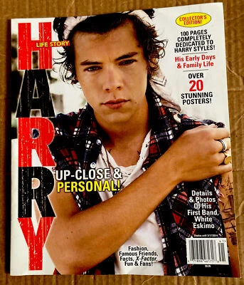 Harry Styles Up Close & Personal Collector’s Edition Life Story (3/17/2014) Rare - Image 1 of 4