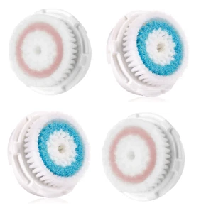 2 RADIANCE + 2 DEEP PORE Facial Skin Care Brush Heads For Clarisonic Mia 1,2 - Picture 1 of 6