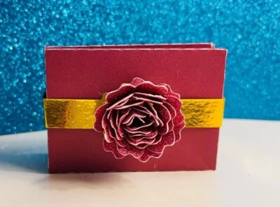 SILHOUETTE FILE  .STUDIO3 .JPEG FILE DOUBLE FOLD BOX #1 CAMEO4 CRAFT  - Image 1 of 3