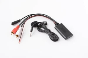 Bluetooth AUX Module 2RCA Cable Adapter Microphone for Alpine for Pioneer - Picture 1 of 4