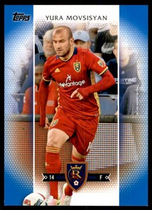 2017 Topps MLS Blue #116 Yura Movsisyan /99