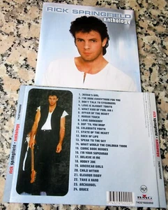 RICK SPRINGFIELD Anthology Best Of RARE CD Bruce Jessie's Girl Love Somebody $$ - Picture 1 of 2