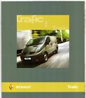 Renault Trafic 2006-07 UK Market Sales Brochure Panel Van Platform Cab Crew Van