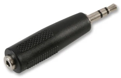 Audio Adapter Stereo 3.5mm STD JACK Male Plug to 2.5mm SMALL Jack Female Socket - Image 1 of 3