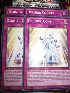 YU-GI-OH! COM DERNIER CONTRE PRIO-FR071 (PLAYSET) 4 CARTES MINT NEUF EDITION 1 - Picture 1 of 1