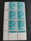 GB QEII 1971 1/2p Turquoise-blue Cylinder Number 7 Dot. SGX841 MNH Block Of 6