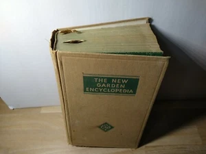 Vintage BOOK (1936 1941) "NEW GARDEN Encyclopedia" (Wise Co Illust) OF4 - Picture 1 of 5
