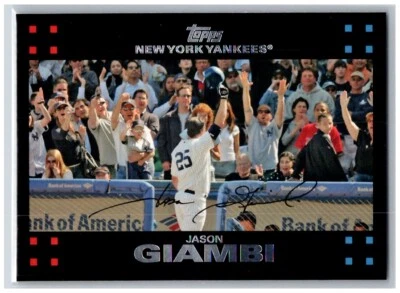 #120 Jason Giambi New York Yankees 2007 Topps - Image 1 of 2