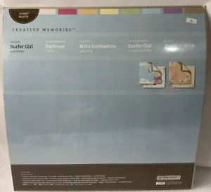 Creative Memories 12x12 Power Palette SURFER GIRL ADDITIONS DELIGHT Paper - Picture 1 of 6