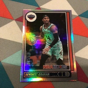 Devonte' Graham #180 hornets 2021/22 hoops NBA Silver version 170/199 made - Picture 1 of 1