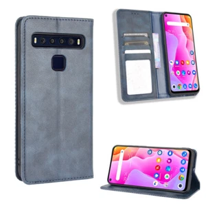 For TCL 10 20 Pro 20L 10L Wallet Card Cover Anti-Fall Phone Protective Case New - Picture 1 of 10