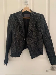 Scanlan&Theodore Cropped Blazer - Picture 1 of 3