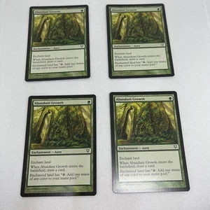 MTG x4 Abundant Growth Avacyn Restored 167/244 Regular Common FREE SHIPPING - Picture 1 of 2