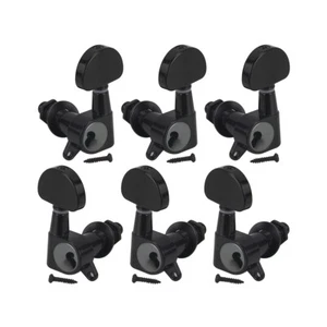 FLEOR Tuning Pegs Closed Machine 3L3R Heads Tuners Keys For Acoustic Electric - Picture 1 of 6