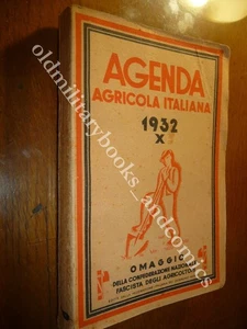 AGENDA AGRICOLA ITALIANA 1932 - Foto 1 di 2