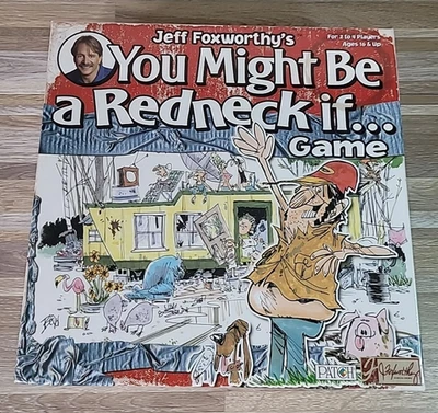 Jeff Foxworth You Might Be a Redneck IF... 2006 Board Game Never Opened - Image 1 of 4