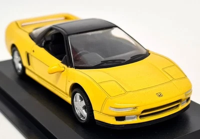 Atlas 1/43 - Honda NSX Sportscar Yellow Diecast Scale Model Car - Image 1 of 4