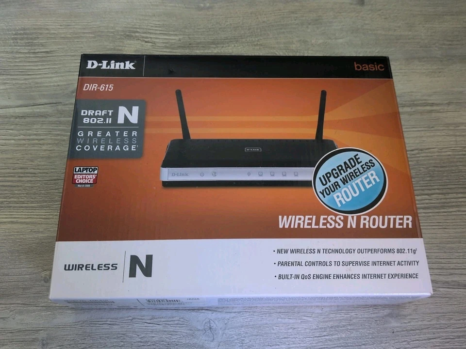 D-Link Wireless DIR-615 Used Tested Works - Image 1 of 4
